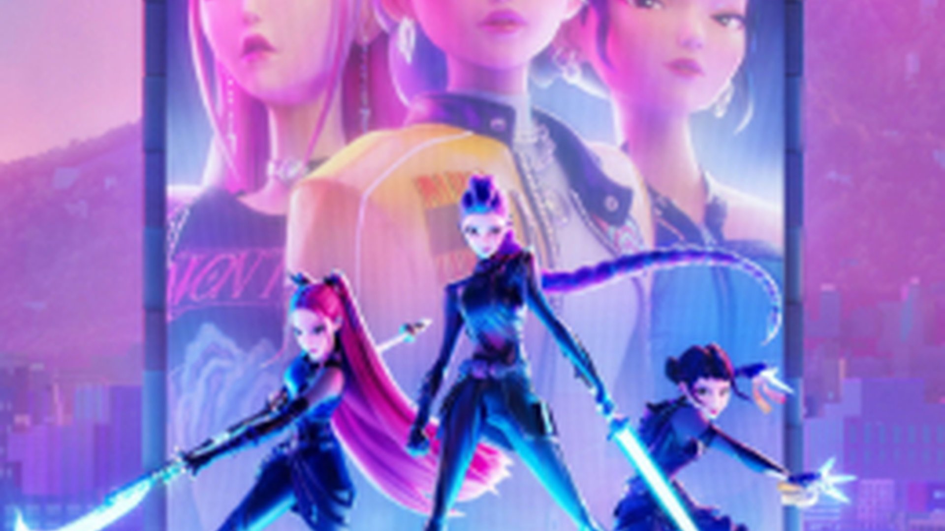 Cinematic still for KPop Demon Hunters