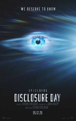 Theatrical poster for Disclosure Day