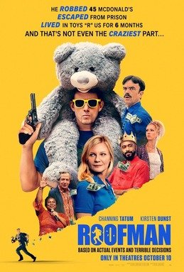 Theatrical poster for Roofman