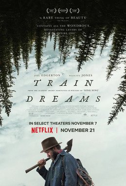 Theatrical poster for Train Dreams